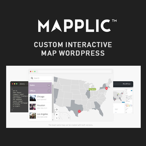 Mapplic  Custom Interactive Map WordPress Plugin