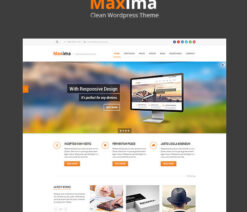 Maxima  Retina Ready WordPress Theme