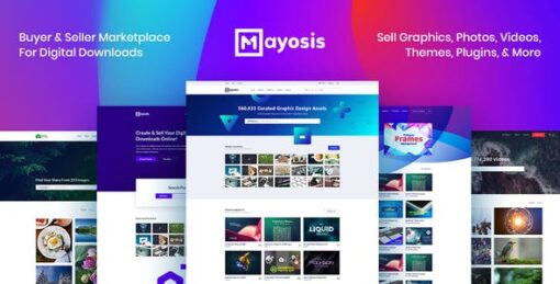 Mayosis  - Digital Marketplace Theme