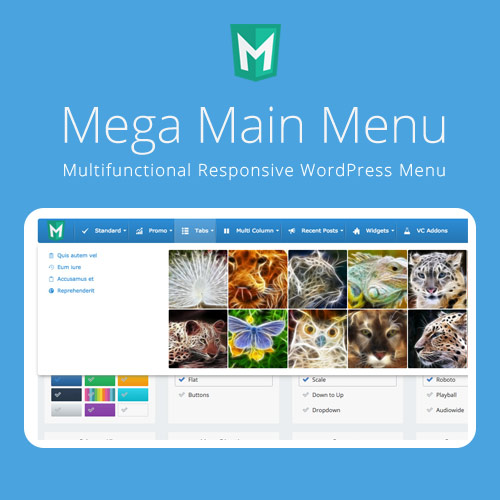 Mega Main Menu  WordPress Menu Plugin