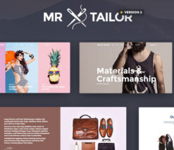 Mr. Tailor  Responsive WooCommerce Theme