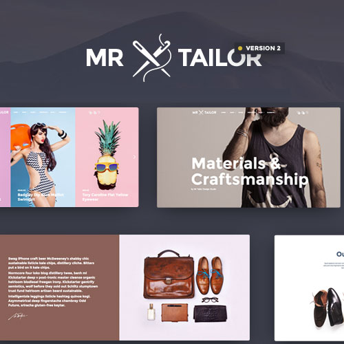Mr. Tailor  Responsive WooCommerce Theme
