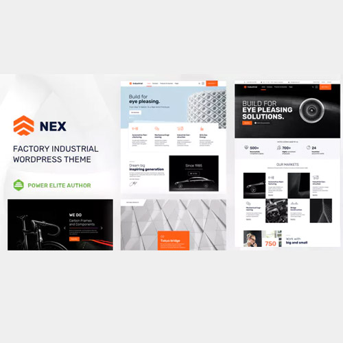 Nex  Factory & Industrial WordPress