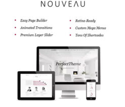 Nouveau  Multi-Purpose Retina WordPress Theme