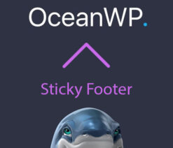 OceanWP Sticky Footer
