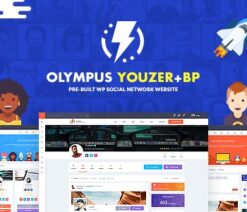 Olympus  - BuddyPress Theme Social Network