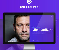 One Page Pro  Multi Purpose OnePage WordPress Theme