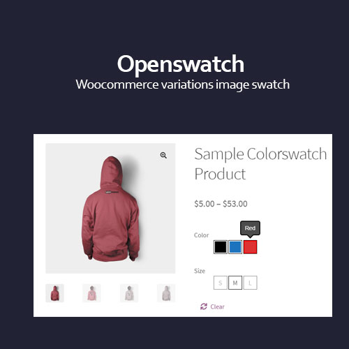 OpenSwatch  Woocommerce Variations Image Swatch