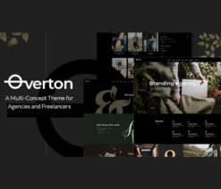 Overton  Creative Theme for Agencies and Freelancers