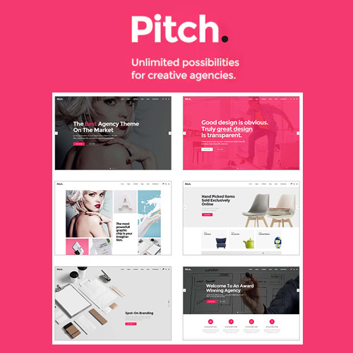 Pitch  A Theme for Freelancers and Agencies