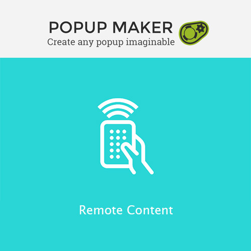Popup Maker  Remote Content
