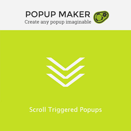 Popup Maker  Scroll Triggered Popups