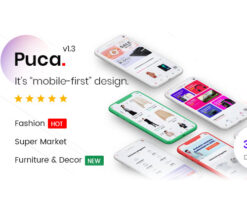Puca  Optimized Mobile WooCommerce Theme