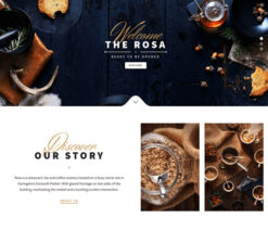 ROSA  An Exquisite Restaurant WordPress Theme