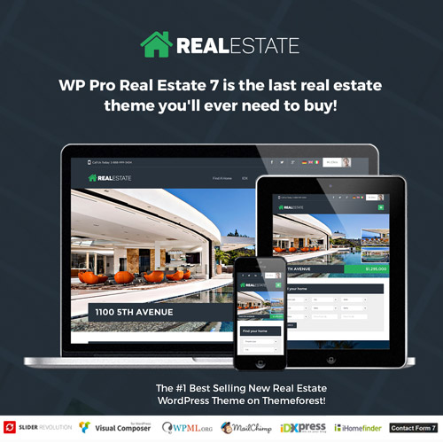 Real Estate 7  Real Estate WordPress Theme