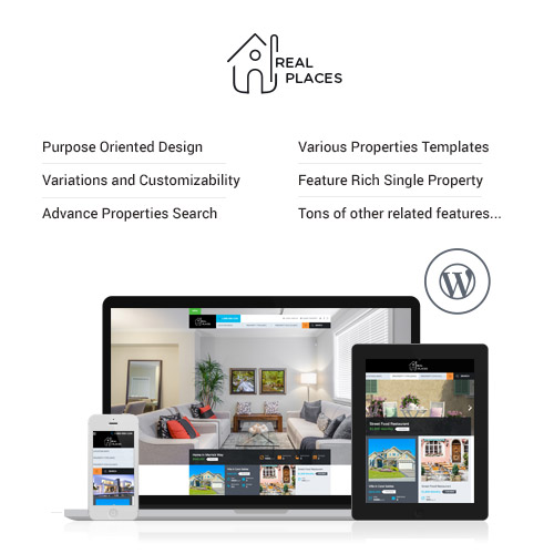 Real Places  Responsive WordPress Real Estate Theme