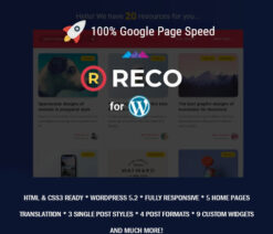 Reco  Minimal Theme for Freebies