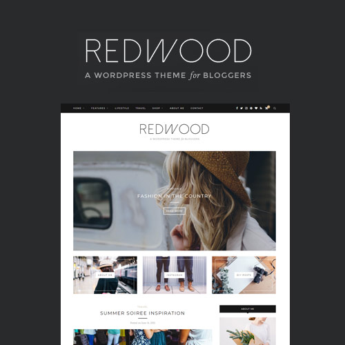Redwood  A Responsive WordPress Blog Theme
