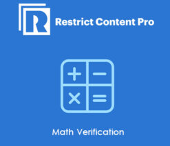 Restrict Content Pro Math Verification