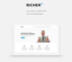 Richer  Responsive Multi-Purpose Theme