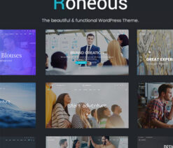 Roneous  Creative Multi-Purpose WordPress Theme