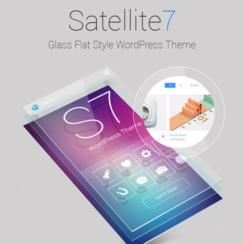 Satellite7  Retina Multi-Purpose WordPress Theme