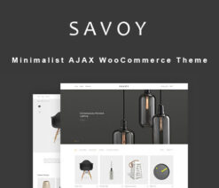 Savoy  Minimalist AJAX WooCommerce Theme