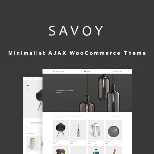 Savoy  Minimalist AJAX WooCommerce Theme