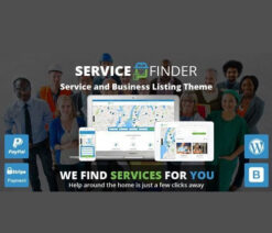 Service Finder  Provider and Business Listing WordPress Theme