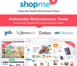 ShopMe  Multi Vendor Woocommerce WordPress Theme