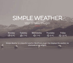 Simple Weather Plugin