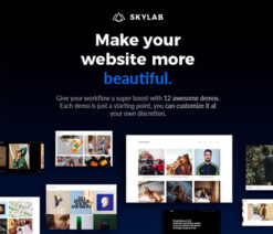 Skylab  Portfolio / Photography WordPress Theme