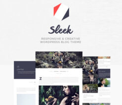 Sleek | Responsive & Creative WordPress Blog Theme