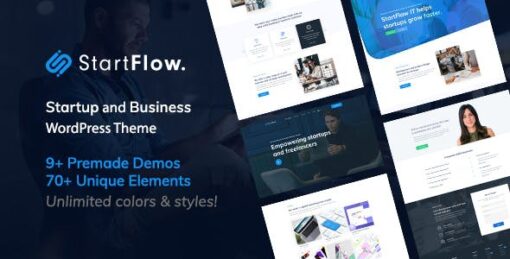 Start Flow  - Startup and Creative Theme