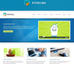 Sterling  Responsive WordPress Theme
