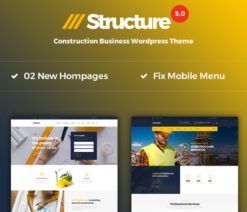 Structure  Construction WordPress Theme