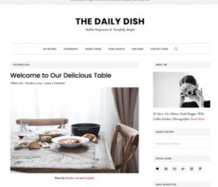 StudioPress Daily Dish Pro Genesis WordPress Theme