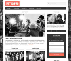StudioPress Metro Pro Genesis WordPress Theme