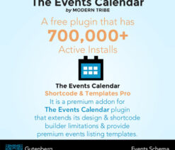 The Events Calendar Shortcode and Templates Pro  WordPress Plugin