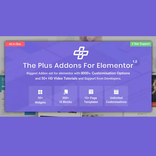 The Plus  Addon for Elementor Page Builder WordPress Plugin