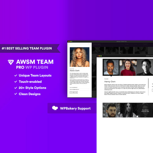 The Team Pro  Team Showcase WordPress Plugin