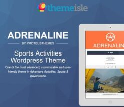 ThemeIsle Adrenaline PT WordPress Theme