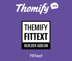Themify Builder FitText