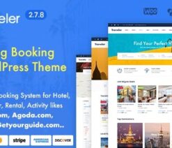 Travel Booking WordPress Theme