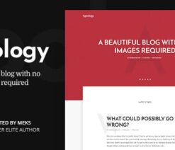 Typology  - Minimalist Blog & Text Based Theme