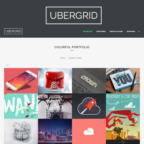 UberGrid  responsive grid builder for WordPress