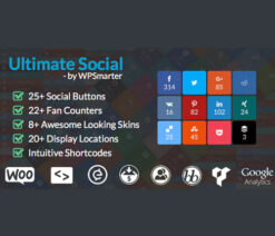 Ultimate Social  Easy Social Share Buttons and Fan Counters for WordPress