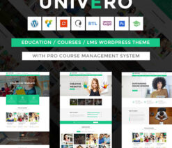 Univero | Education LMS & Courses WordPress Theme