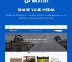 Uploader  Advanced Media Sharing Theme