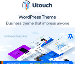 Utouch Startup  Multi-Purpose Business and Digital Technology WordPress Theme